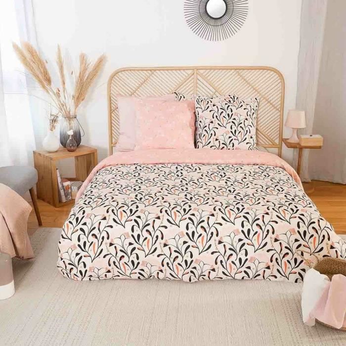 Housse de couette 240x260 cm + 2 taies d'oreiller 63x63 cm