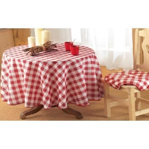 Nappe Vichy Rouge Achat Vente Pas Cher