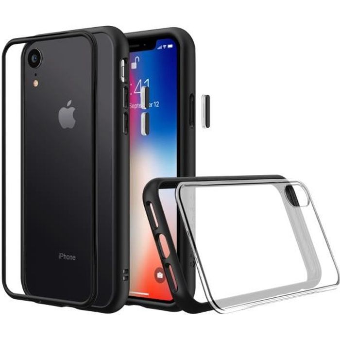 COQUE MODULAIRE MOD NX(TM) NOIRE POUR APPLE IPHONE 7 / 8