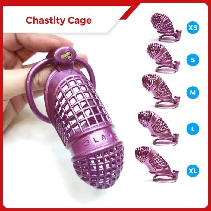 Cuir Cock Cage Pénis Harnais Balle Scrotum Civière Retenue Bondage