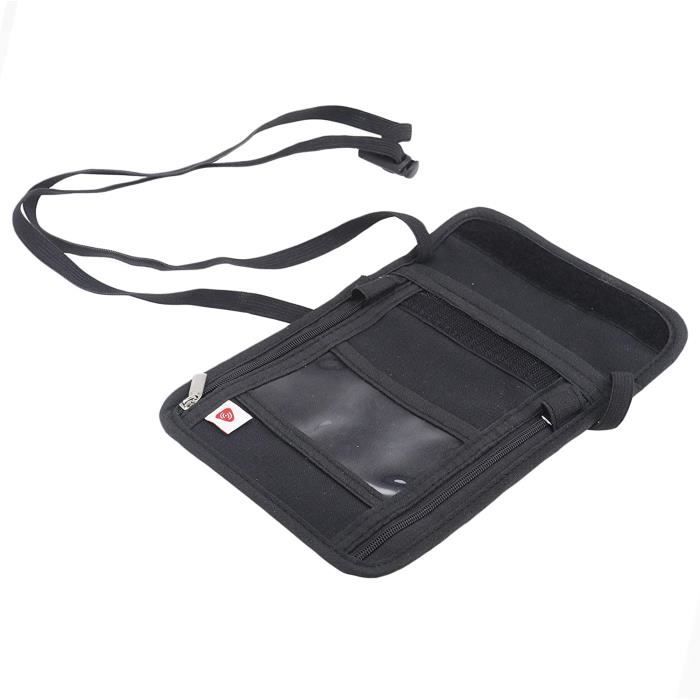 Pochettes Tour De Cou Voyage Enet Pochette Tour Cou Voyage Portable Antivol Passeport Stash Rfid