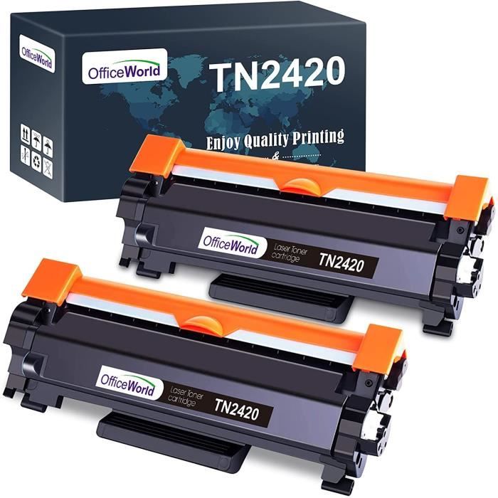 myCartridge Toner TN2420 Compatible Con Cartouche Brother TN-2420 TN-2410  pour Brother HL-L2375DW HL-L2350DW DCP-L2530DW DCP-L2550DN MFC-L2710DW