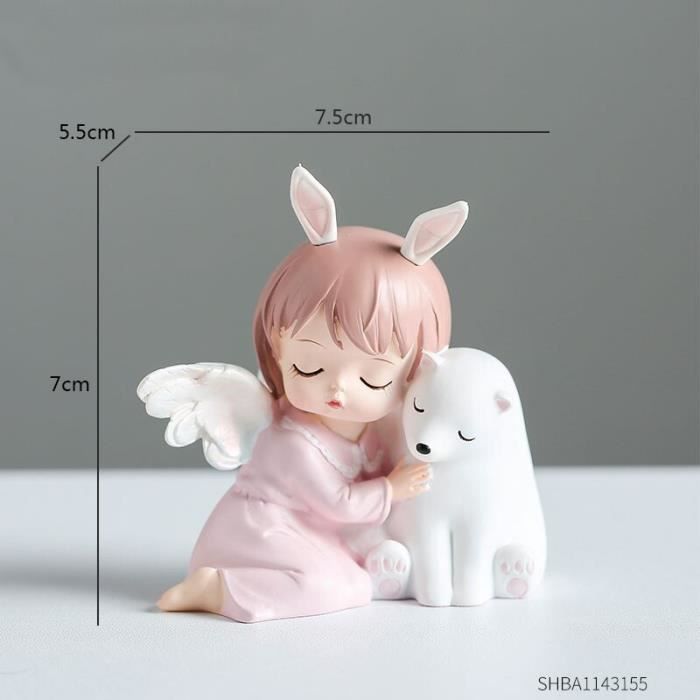 Lot De 3 Figurines Fées Pour Jardin - En Résine étanche - Décoration Créative Extérieure