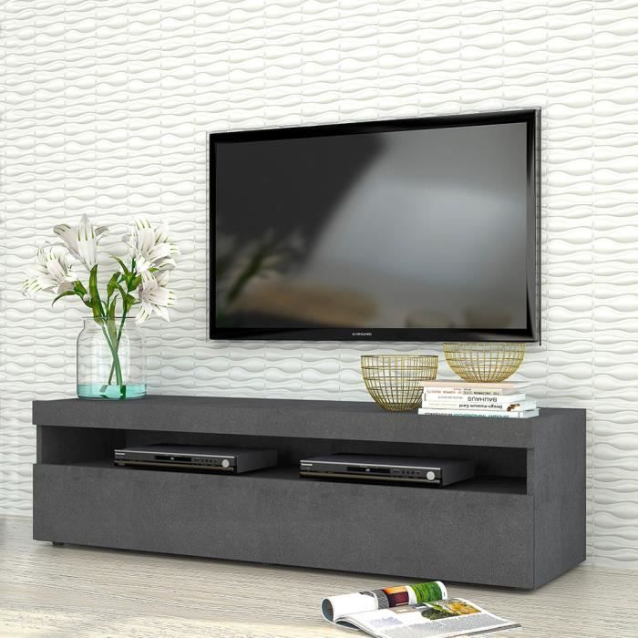 meuble tv anthracite