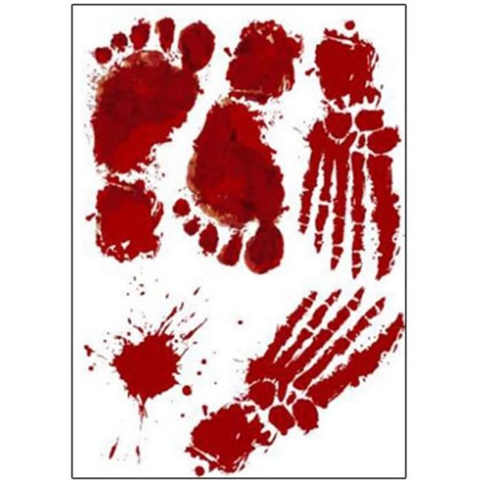 empreinte de main art mural