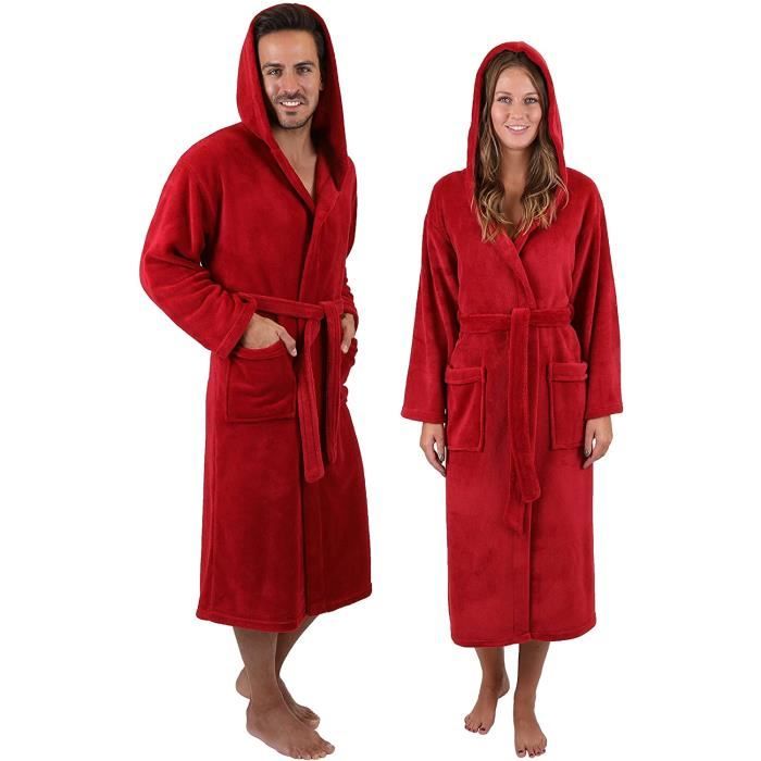 Betz Peignoir d'intérieur/Peignoir de Bain à Capuche pour Femme et Homme Tailles S XXL Taille S Blanc Betz Peignoir d'intérieur/Peignoir de Bain à Capuche pour Femme et Homme Tailles S XXL Taille S Blanc