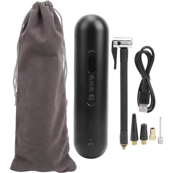 Compresseur D'Air Portable Rechargeable 150 PSI - Gonfleur Sans Fil Arrêt Auto - Pour Pneus, Ballons, Jouets - 3
