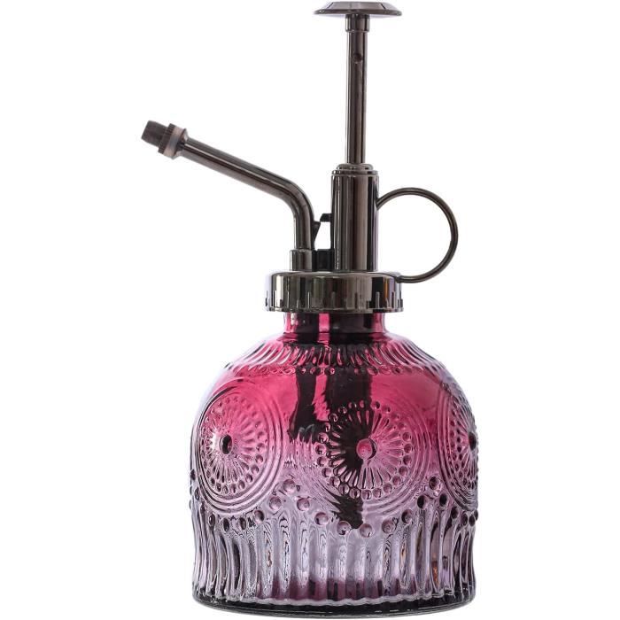 Flacon Pulvérisateur En Verre Pour Plantes 335g - Arrosoir à Main Avec Pompe Laiton Antique