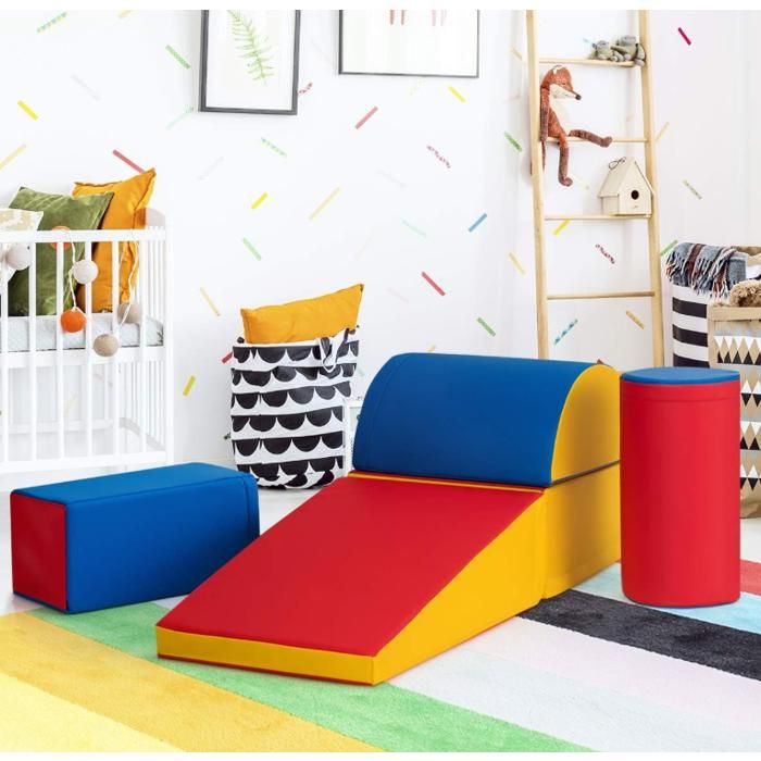 GOPLUS Jeu de Construction, 6 Blocs de Construction en Mousse pour