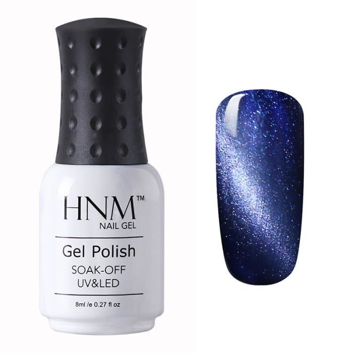 Elite99 Vernis Semi Permanent Yeux de Chat Magnétique UV LED Nails Gel Polish 8ML 6577