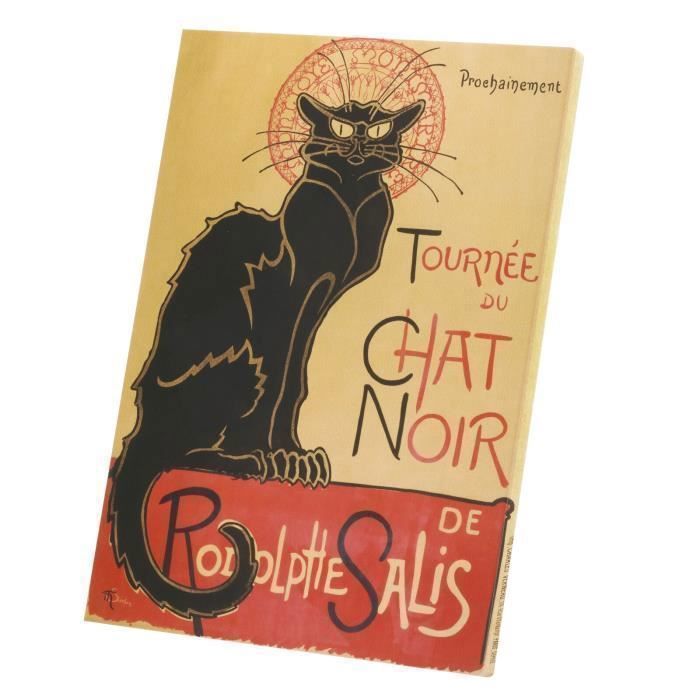 Fabulous Borsa Shopping Grande In Cotone | Tournée Du Chat Steinlen, 38x42 Cm - 3