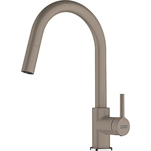 Robinet de cuisine FRANKE Lina Pull-Out - Cappuccino - bec extractible - tête en céramique 35 - haute pression