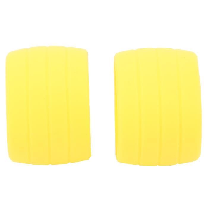 Boucles De Fixation Silicone Pour Ruban De Guidon Vélo - Anneaux élastiques Antidérapants - Compatibles Poignées Courbes