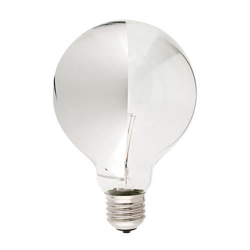 Ampoule - GIRARD SUDRON - FS GLOBE D.100 - E27 - 60W - Demi argenté Ampoule - GIRARD SUDRON - FS GLOBE D.100 - E27 - 60W - Demi argenté