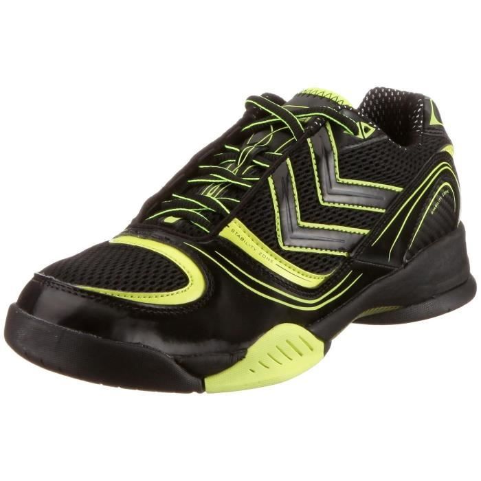 Hummel Spirit Chaussures De Handball Noir Neon Jaune Taille 44