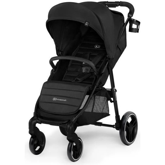 Kinderkraft Poussette Bebe Grande City Legere Pliable Accessoires 0 A 15 Kg Noir Cdiscount Puericulture Eveil Bebe