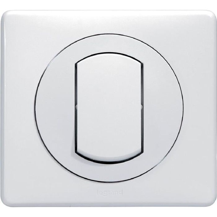 LOT LEGRAND Céliane 10 Enjoliveurs Blanc Pour Interrupteur Ou Va Et Vient - Réf 068001