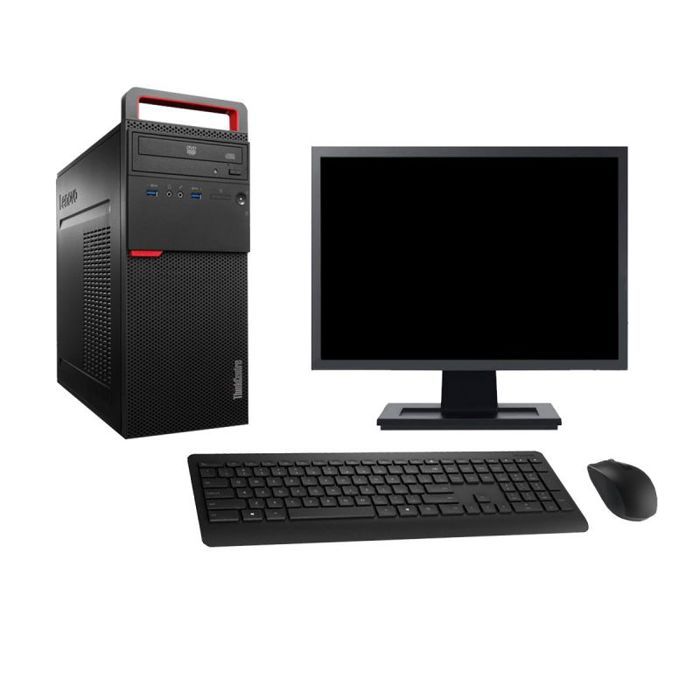 PC Tour Lenovo M700 Ecran 27 Core i5-6500 RAM 32Go Disque 500Go Windows 10 Wifi - Lenovo