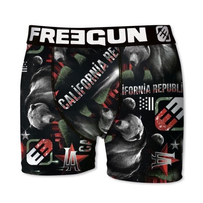 Boxer California Noir Bebe Garcon Freegun Noir Cdiscount Pret A Porter