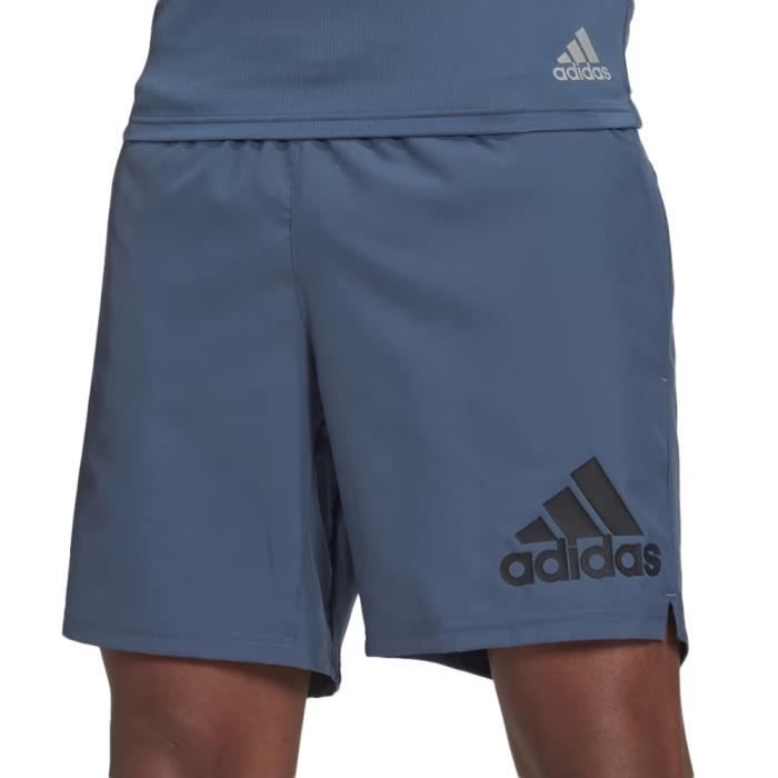 Short adidas bleu homme deals