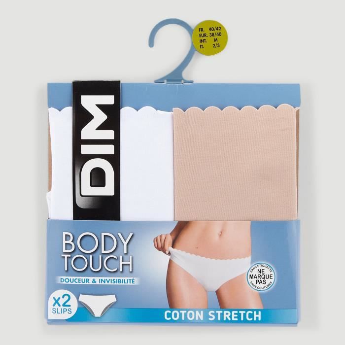 Slip x2 Coton Dim Peau Cdiscount Pr t Porter