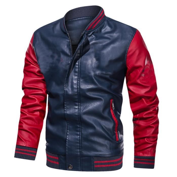 Veste hiver homme cuir cheap