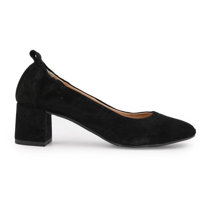 Escarpins à Talon Carré 7,5 Cm HDEUOLM – Talon Bloc, Bout Carré | Pour Bureau, Mariage, Occasion Classique | Taille Normale