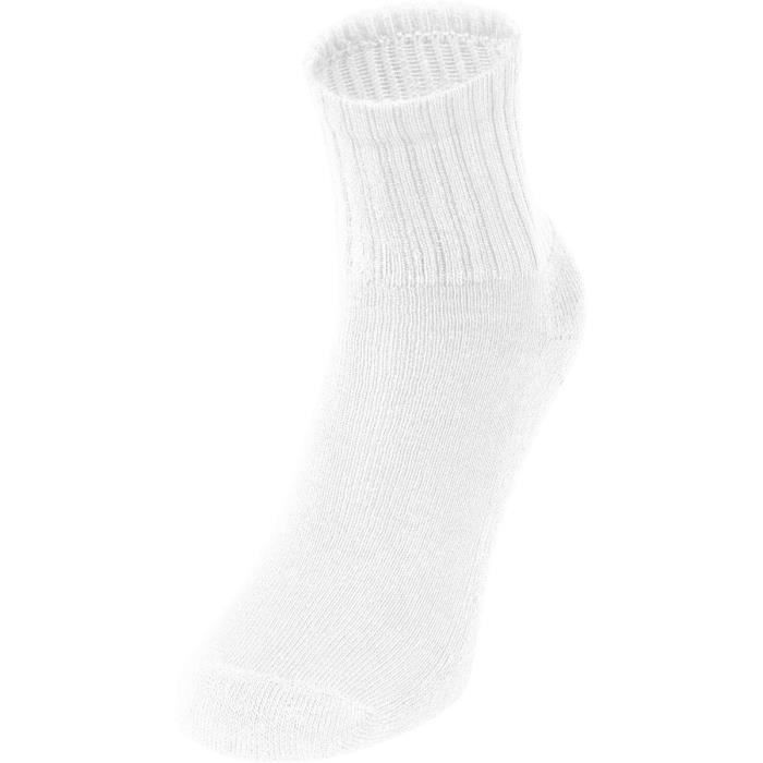 Chaussettes courtes - Jako - 3-pack - Blanc - Mixte - Multisport Chaussettes courtes - Jako - 3-pack - Blanc - Mixte - Multisport