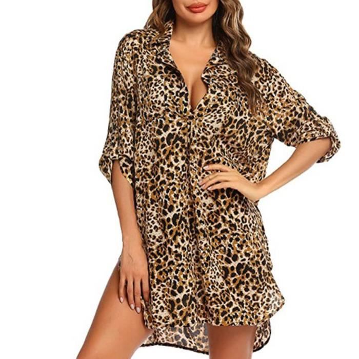 Robe D'été à Pois Pour Femme - Légère Et Décontractée Pour La Plage - Sans Manches Et Confortable