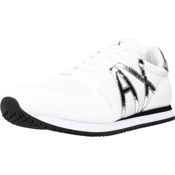Basket armani femme blanche hot sale