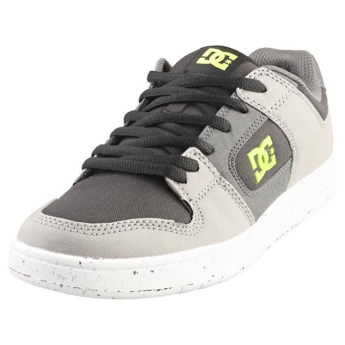 Baskets DC Shoes MANTECA 4 ZERO WASTE ADYS100768XKSG Homme Gris Noir 44 EU Gris noir