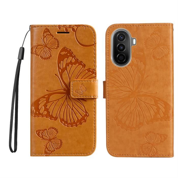 Custodia Portafoglio SEAHAI Per Huawei Nova Y70/Y70 Plus – Pelle Blu Con Magnetica E Supporto