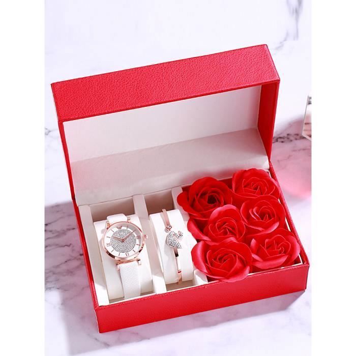 coffret cadeau montre femme original fête des mères ado fille avec