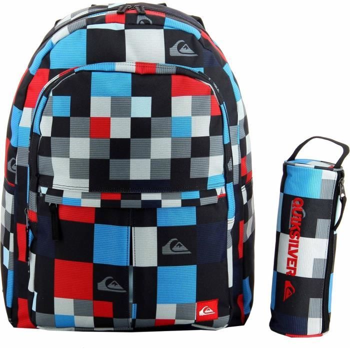 Sac Dos Scolaire Quiksilver Bleu Cdiscount Bagagerie