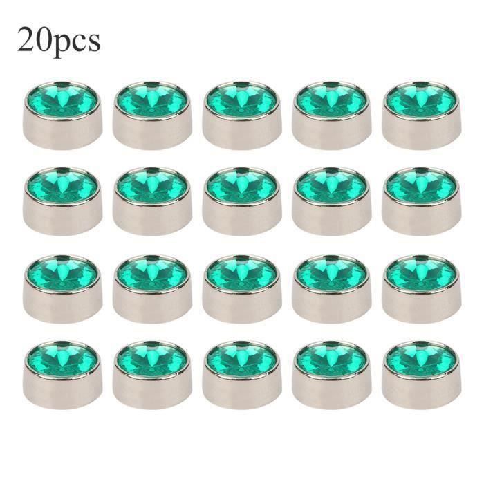 Cheriswelry Lot De 640 Rivets Cristal Et Clous Punk Métal – Décoration Cuir, Vêtements Et Sacs
