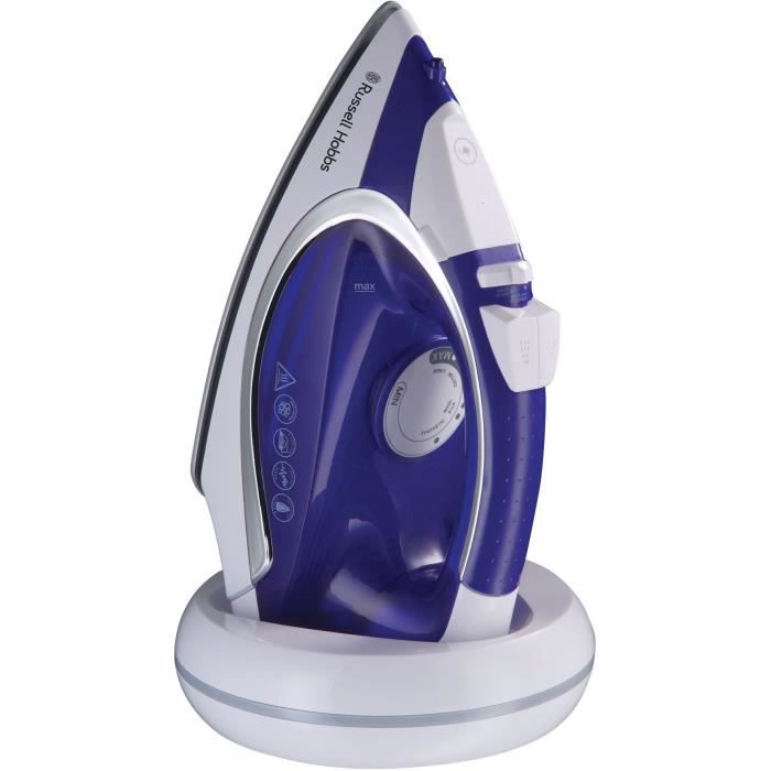 Russell Hobbs Supreme Steam 23300 56 Fer à vapeur avec fermeture automatique sans fil semelle : céramique 2400 Watt - vue 2