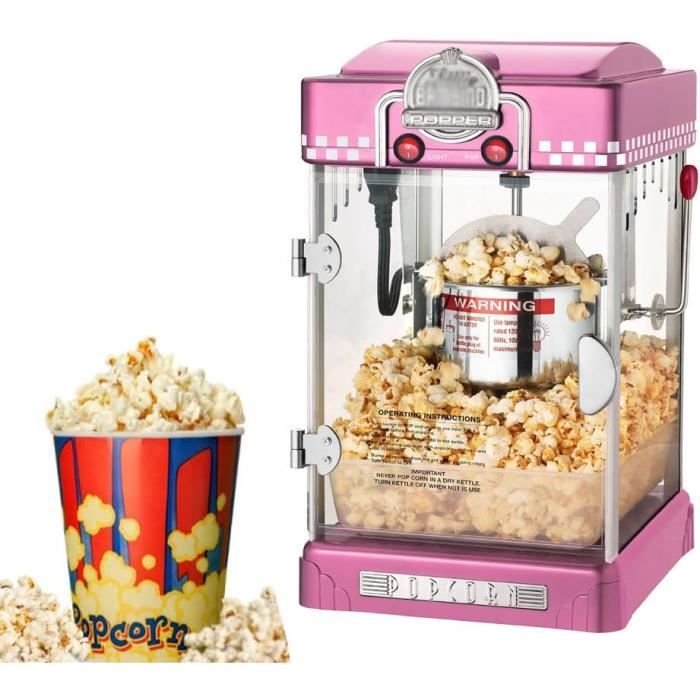 TOBBOMEY – Couvercle Acrylique Transparent Pour Machine à Pop-corn – Anti-éclaboussures