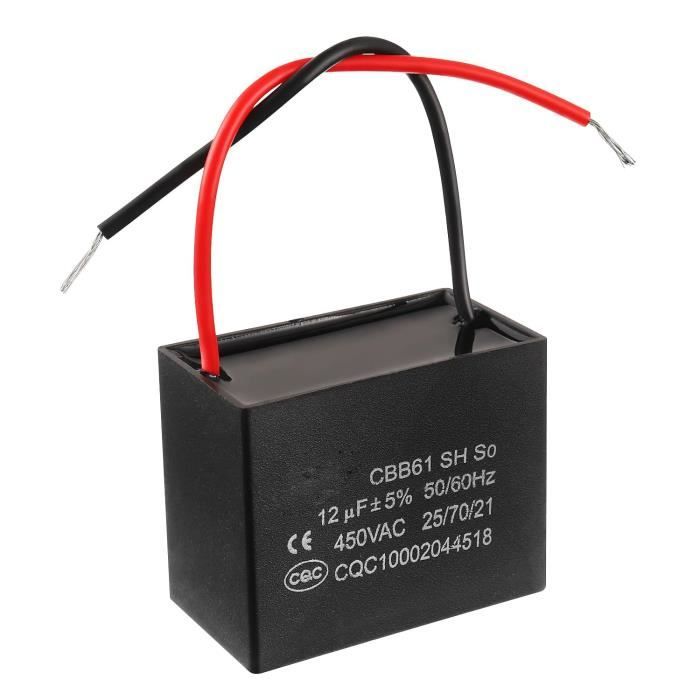 CBB61 12UF Condensatore 350VAC | Per Generatore Benzina E Motori Aria Condizionata I 886899
