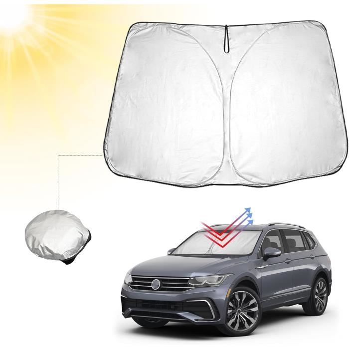 HAPPY FINDING Housse Pare-Brise Voiture Avec 9 Aimants - Protection Gel Neige Soleil