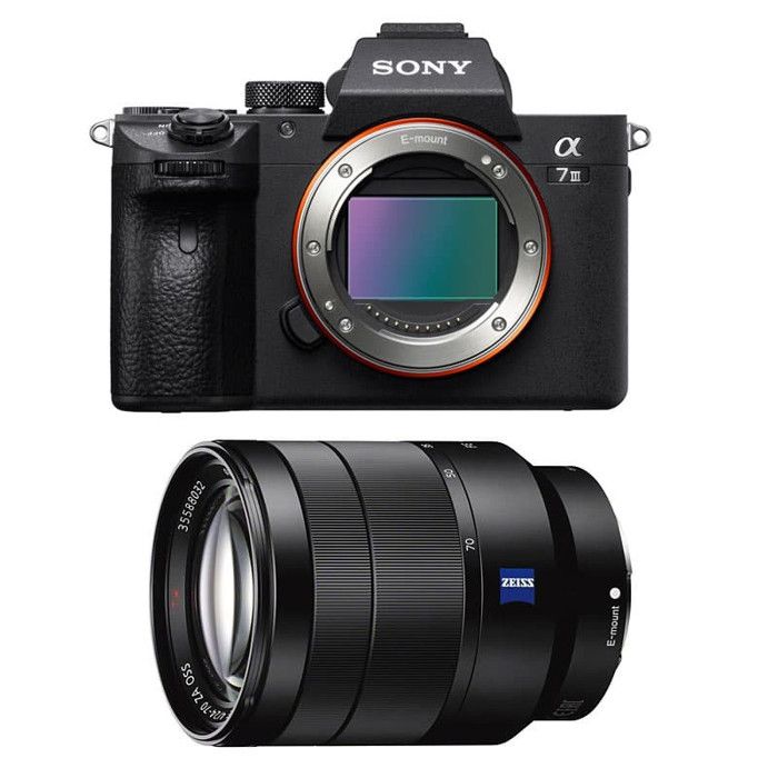 Sony Alpha 7 III + SEL FE 24-70 mm f/4 ZA OSS  Garantie 2 ans