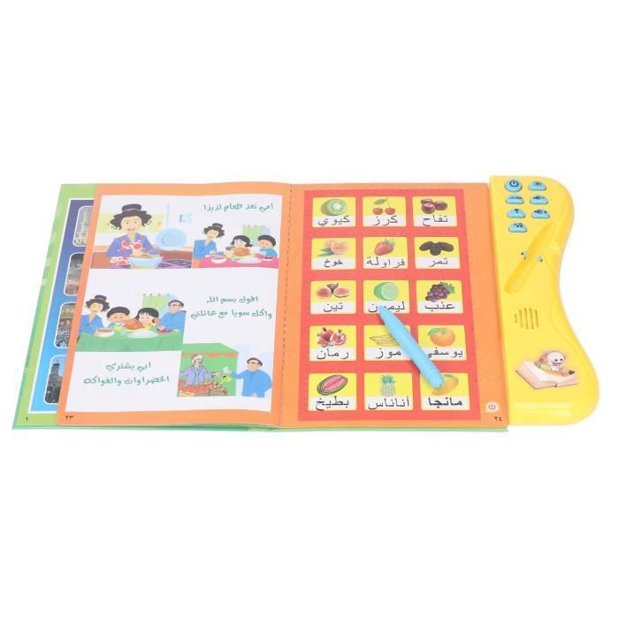Tablette d'Apprentissage Arabe Jouet Éducatif Précoce pour Enfants Appareil d'Apprentissage Audio Éducatif
