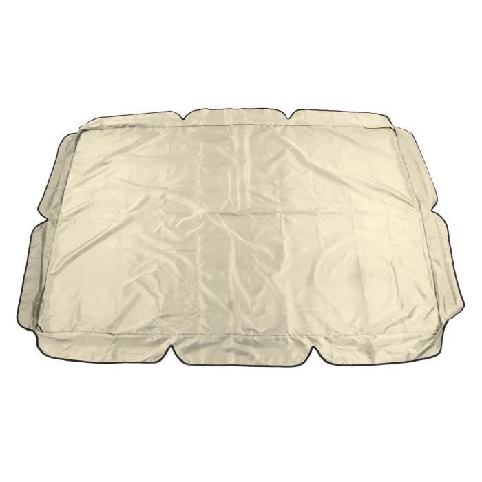 Auvent de remplacement en tissu Oxford 420D, auvent pliable de 9,5