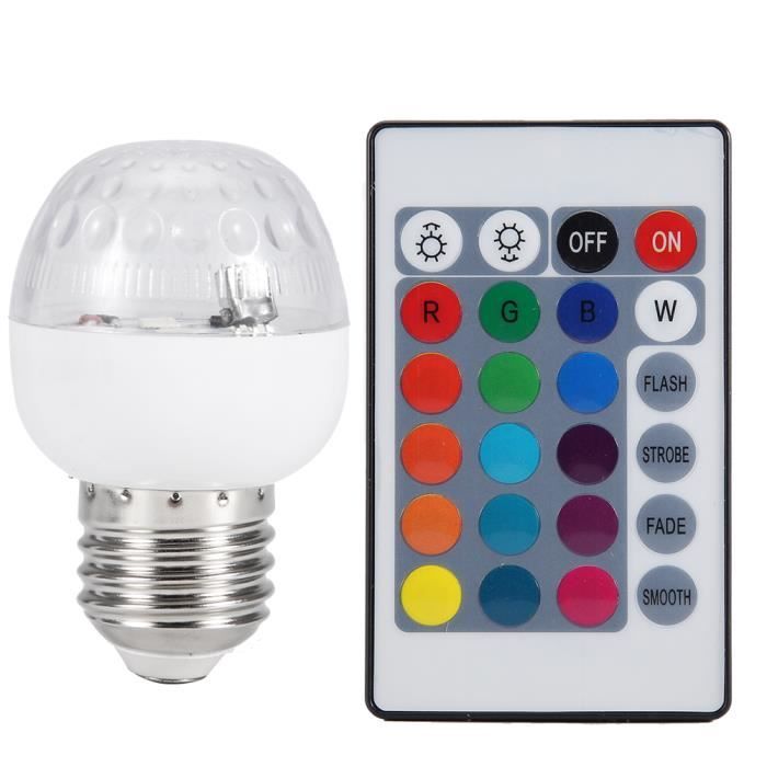 Ampoule LED Edison E27 3W Globe Étoilé - Décoration Vintage Blanc Chaud 2400K - Non Dimmable