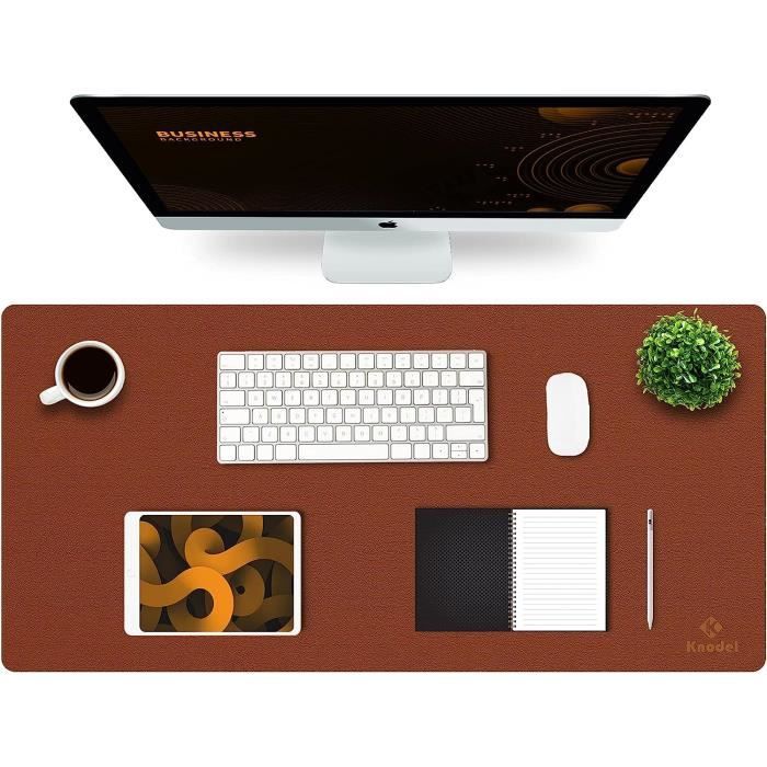 Tapis De Protection Noir Pour Coiffeuse Et Bureau - Antidérapant, Lavable, 80x40 Cm