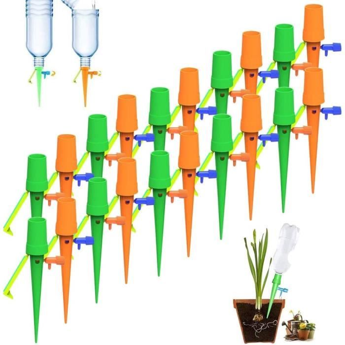 Kit D'irrigation Goutte à Goutte Automatique - 30 Pièces Pour Arroser Vos Plantes Pendant Les Vacances
