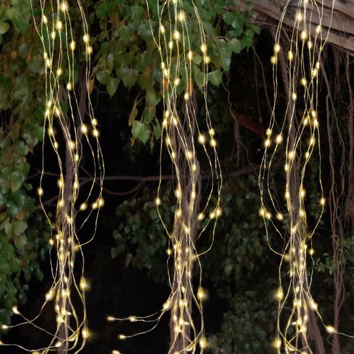 SLAMOS Guirlande Lumineuse, 20M 200LED Guirlande LED USB Noël Fairy