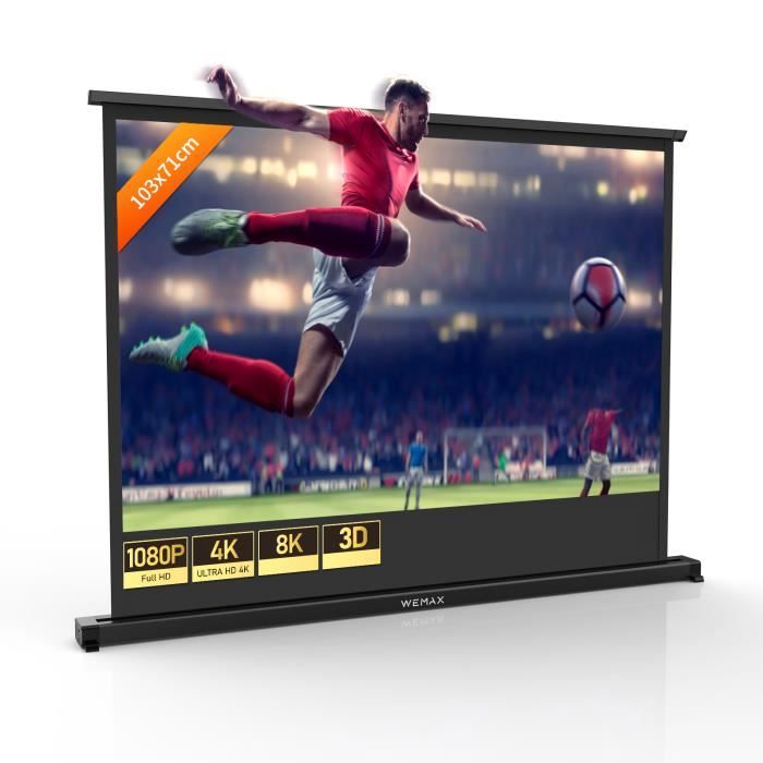 WEMAX Écran de Projection Portable 4K 3D - 40\