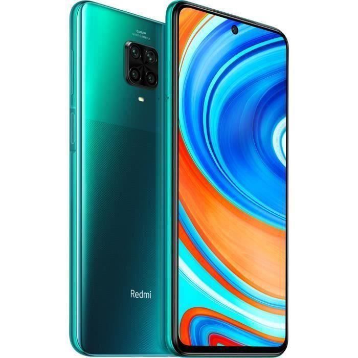 Vente Téléphone portable XIAOMI Redmi Note 9 pro 6G 64G Vert forêt pas cher Vente Téléphone portable XIAOMI Redmi Note 9 pro 6G 64G Vert forêt pas cher