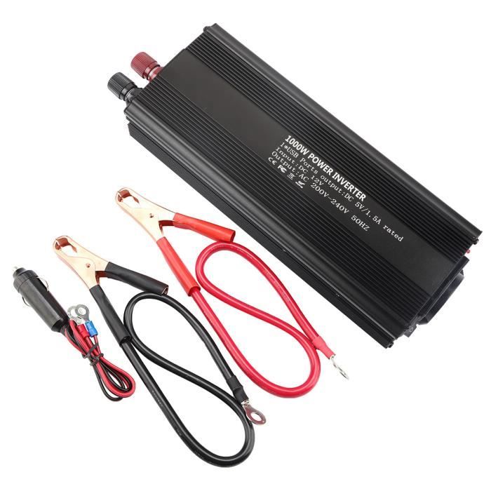 Module Onduleur 300W Xixian – DC12V Vers AC220V, Onde Sinusoïdale Pure, Pour Camping, Alimentation De Secours, Alliage Aluminium - 9