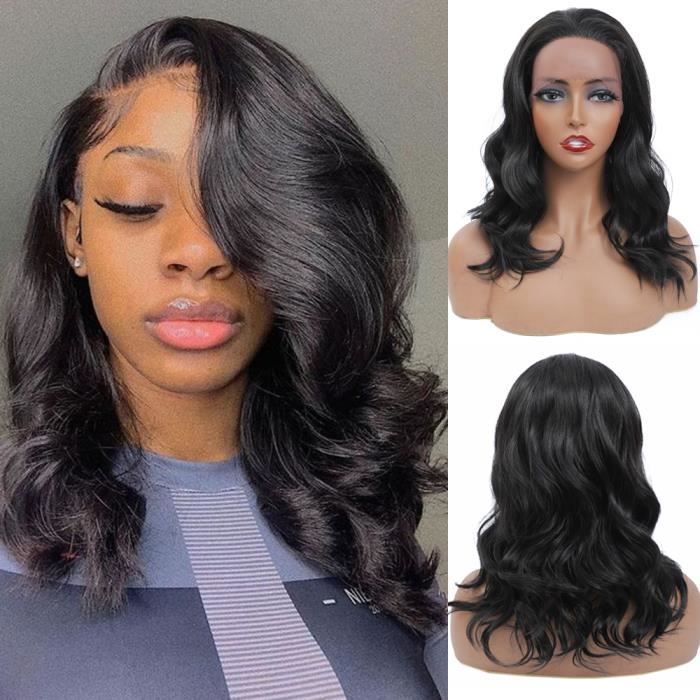 PERRUQUE FAUX CHEVEUX n 1 16inches Perruque Bob Lace Front